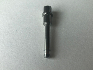 turning aluminium part