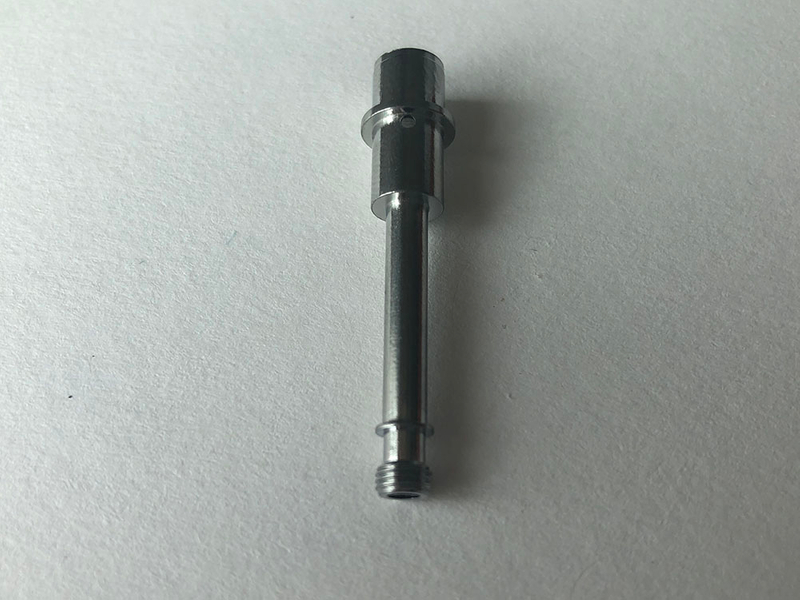turning aluminium part