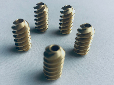 Multi worm gear part / worm gear part / Automobile worm gear/Brass worm gear part
